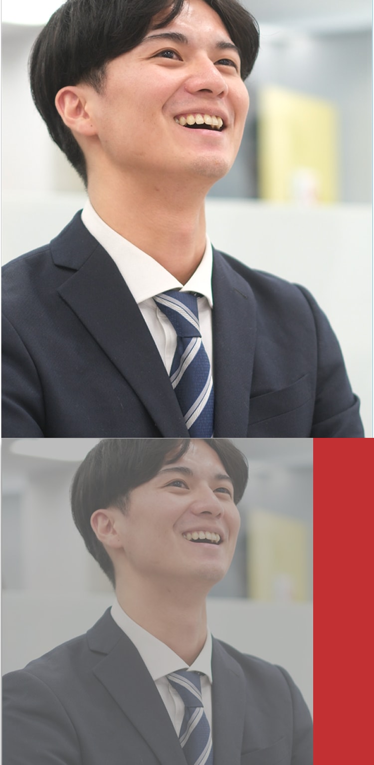 社員の藤田涼雅の写真