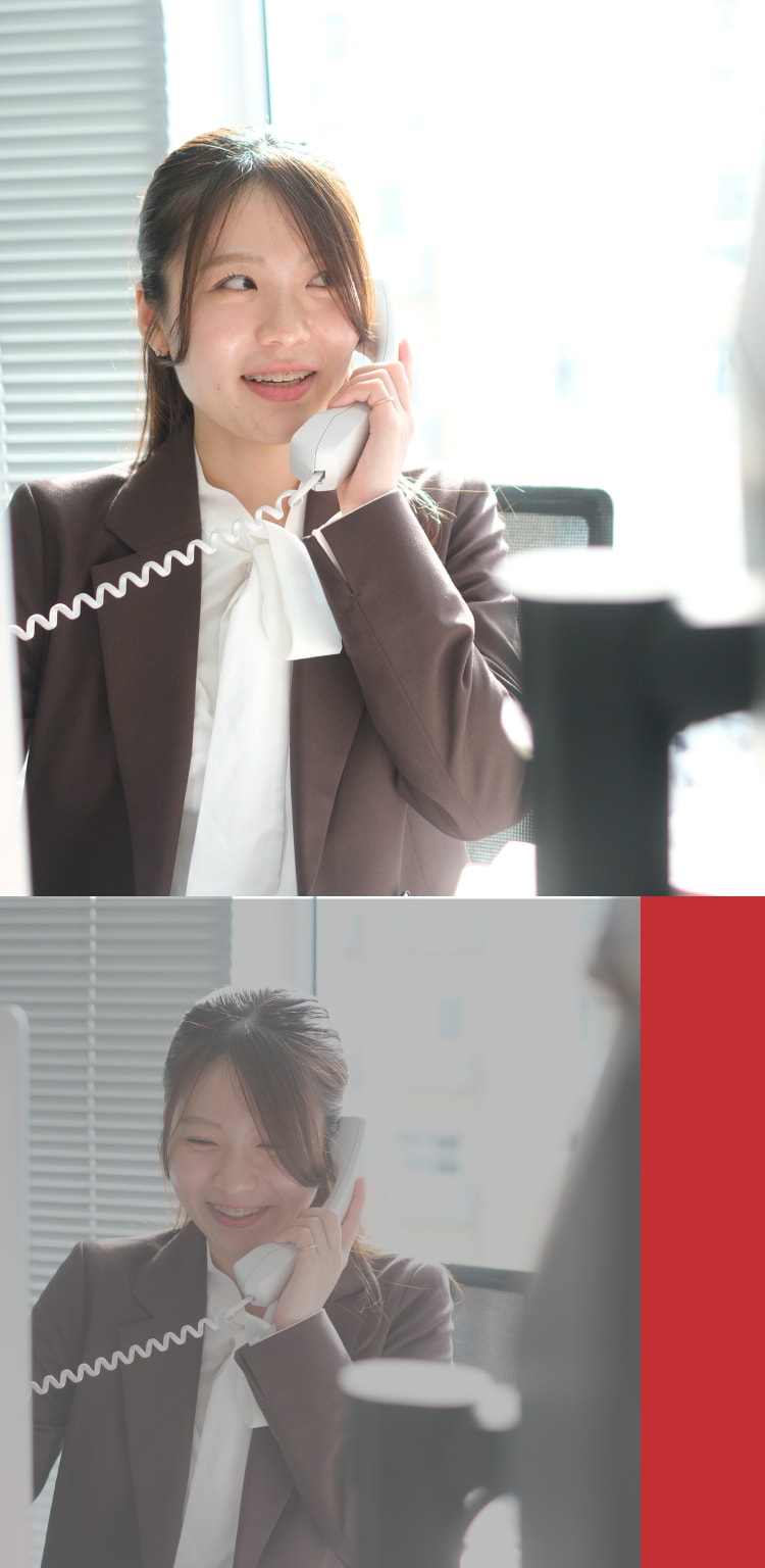 社員の井上はなの写真