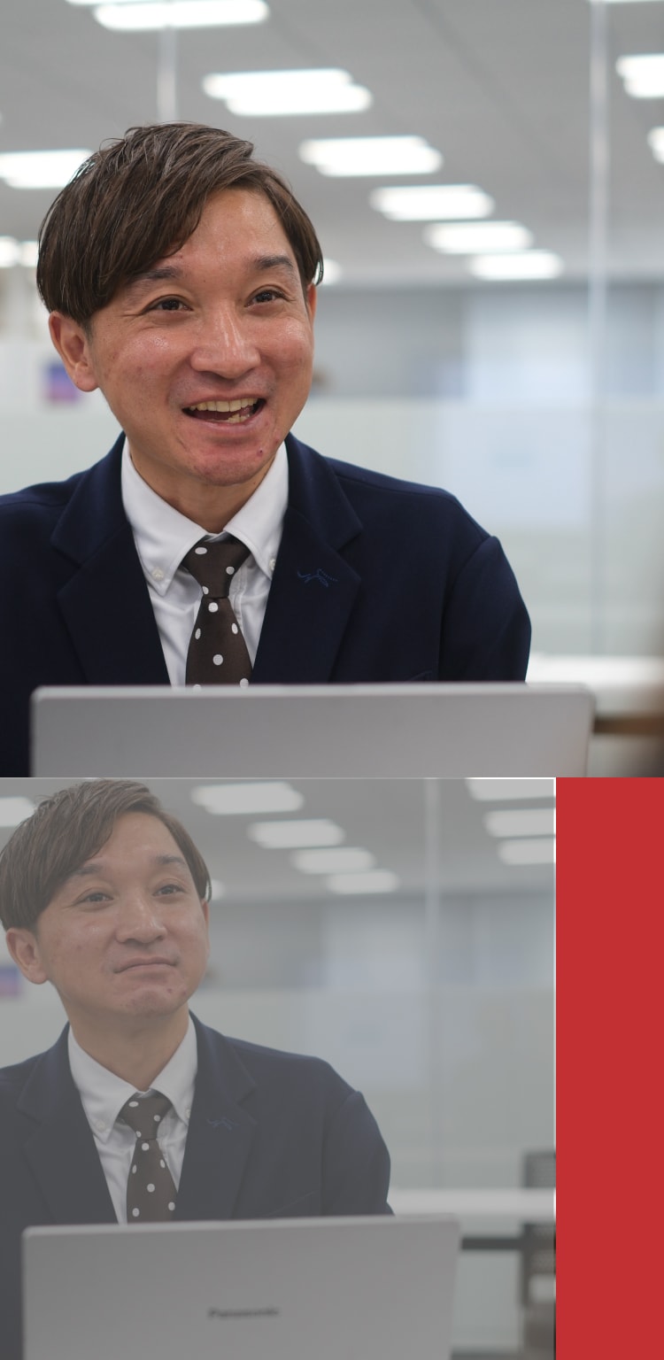 社員の森脇将聖の写真