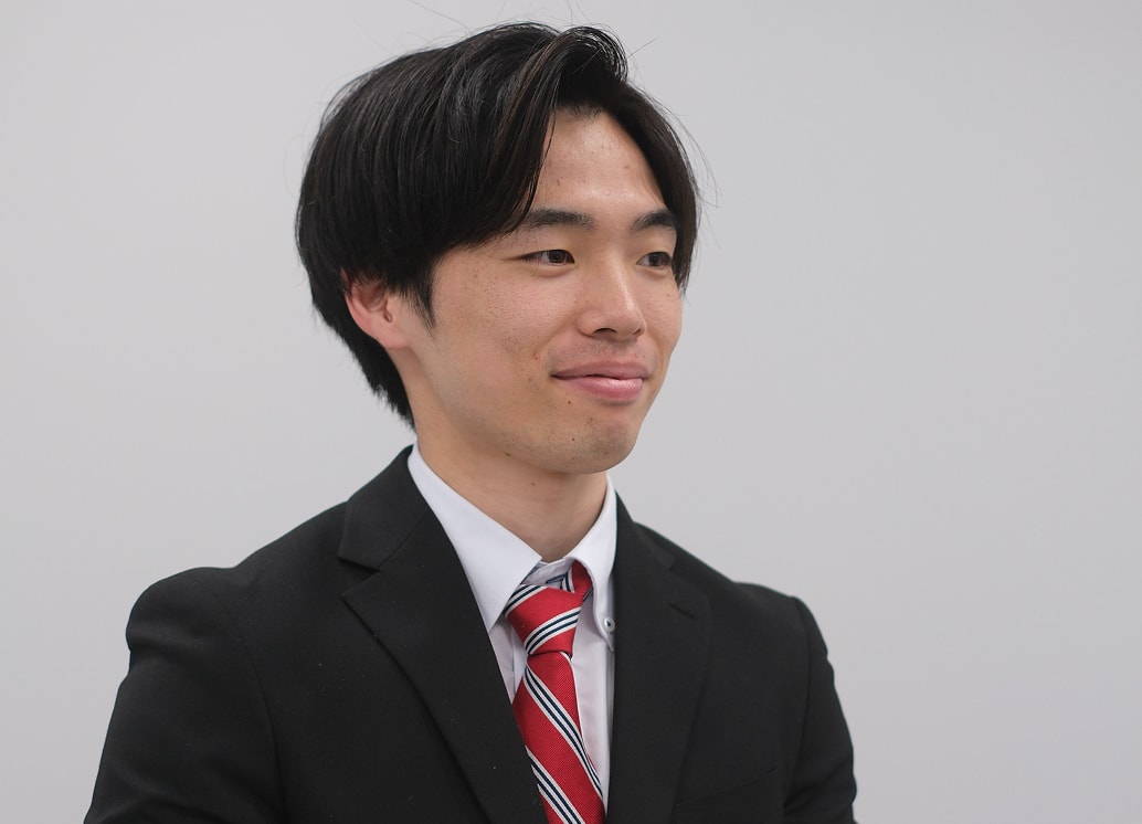 社員の久木田元太の写真