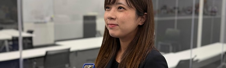 社員の美山智美の写真