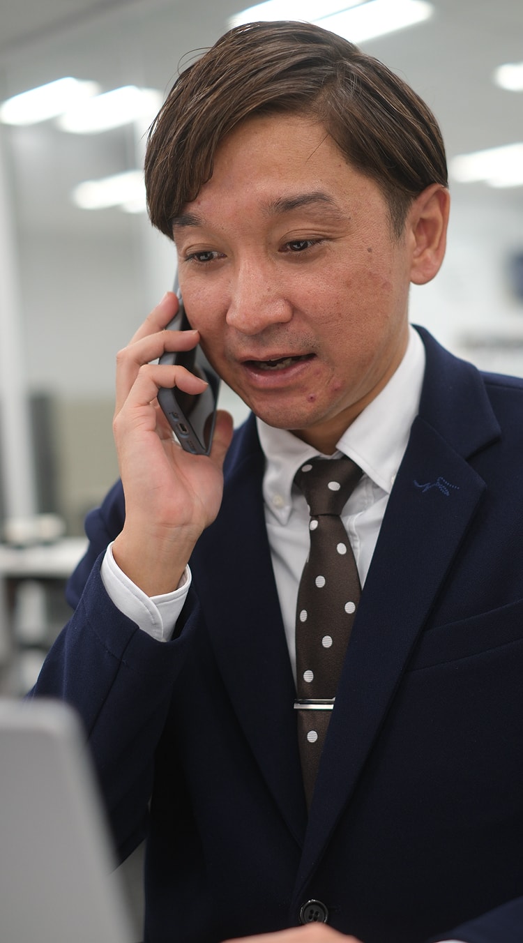 社員の森脇将聖の写真