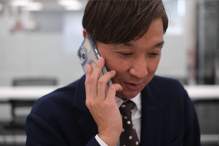 社員の森脇将聖の写真
