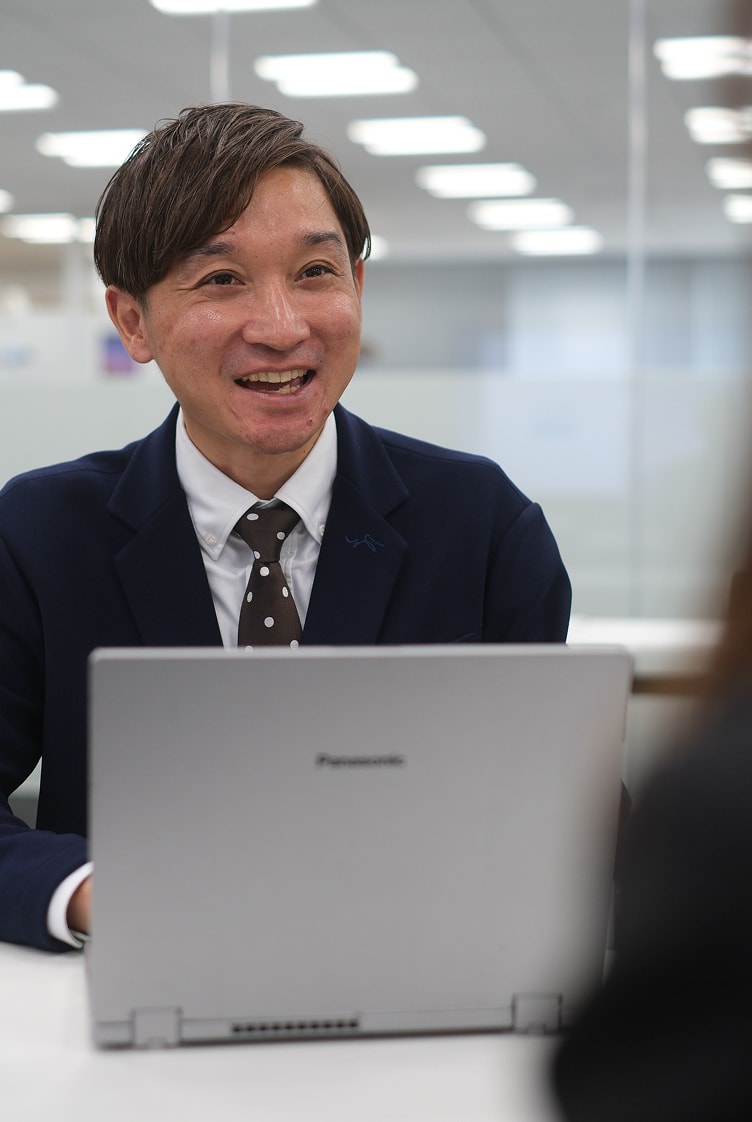 社員の森脇将聖の写真